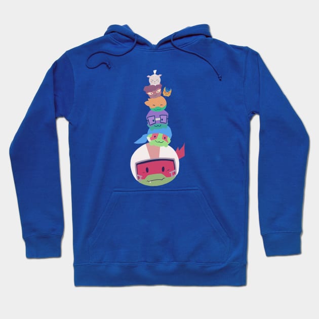 Kawaii ROTTMNT Hoodie by Elisamakesart